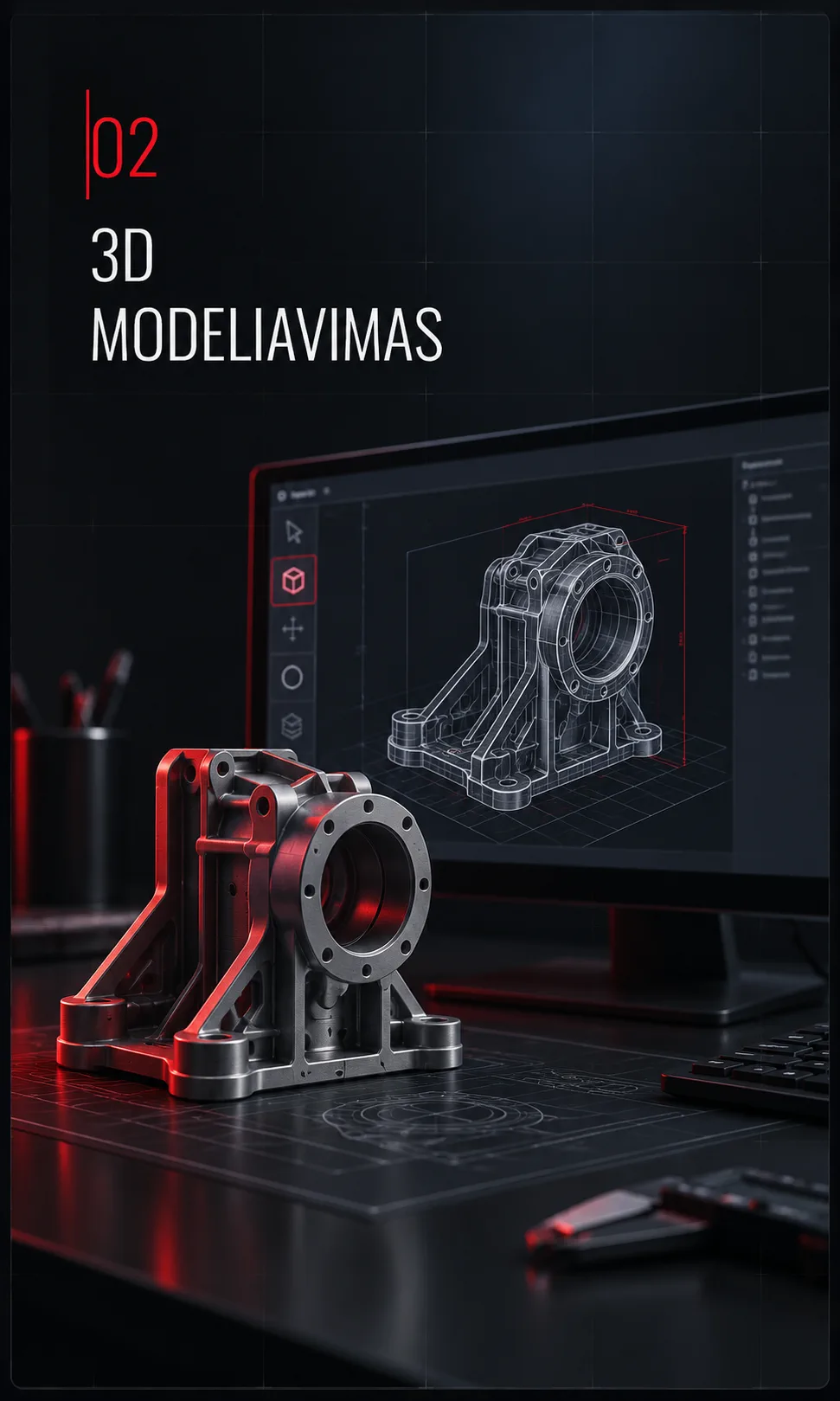 02 Parametrinis 3D modeliavimas