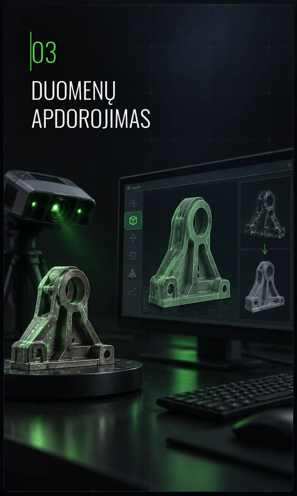 03 Duomenų apdorojimas ir geometrijos tvarkymas