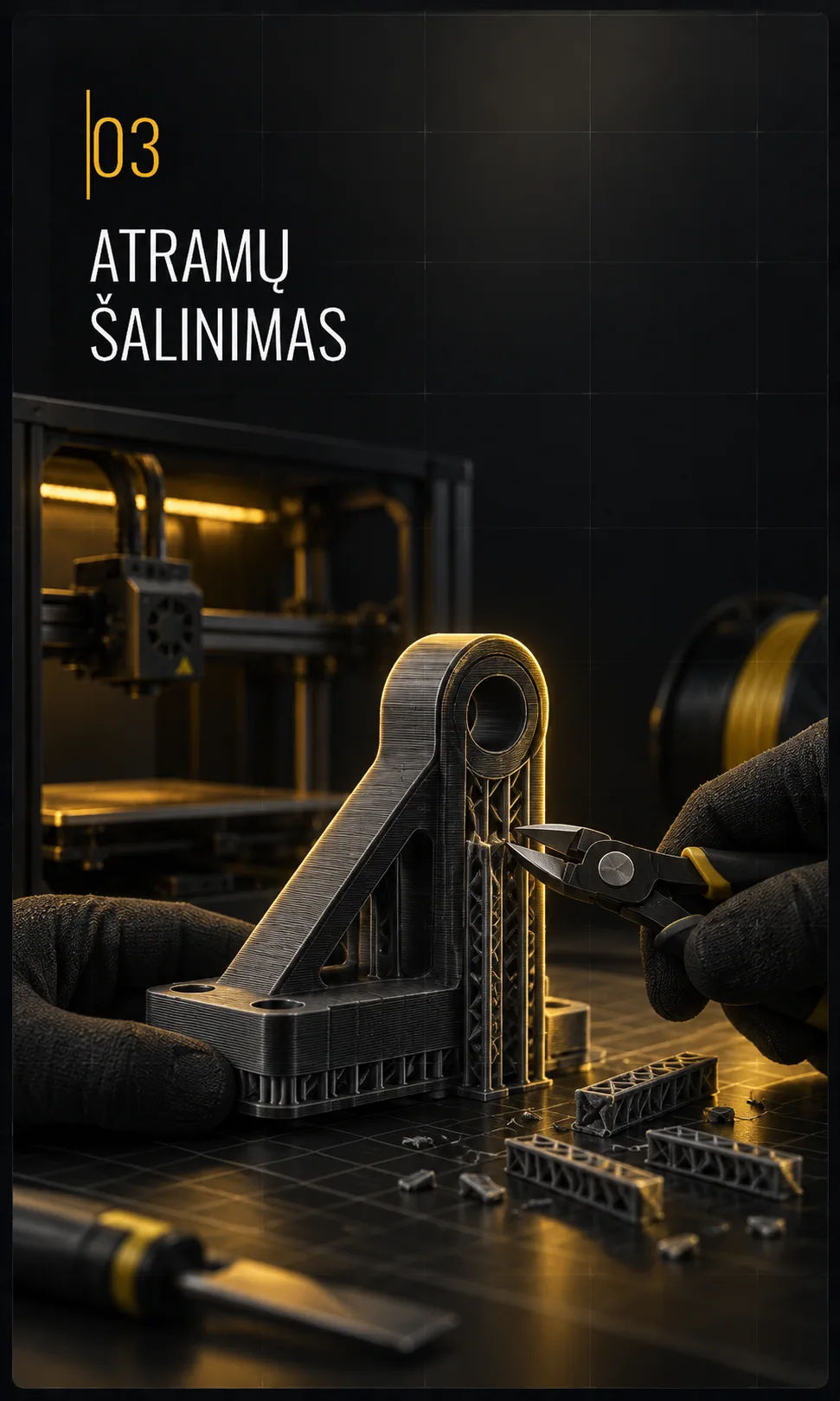03 Atramų šalinimas
